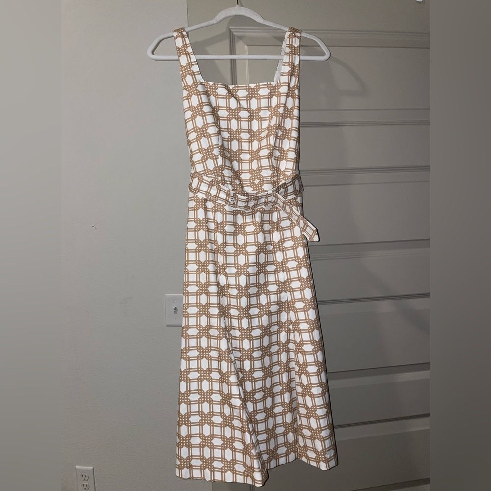 Ann Taylor Printed midi dress